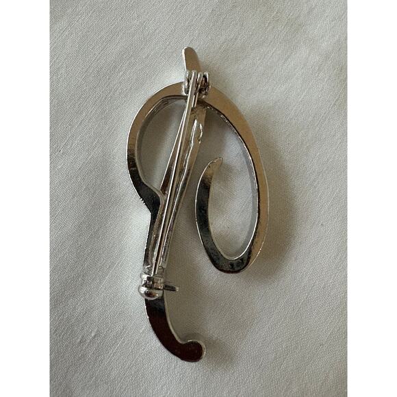 Six 6 Vintage Brooches Pins-Monet-AAi-Others-Rhinestone-Gold Tone-Silver Tone - Picture 11 of 12